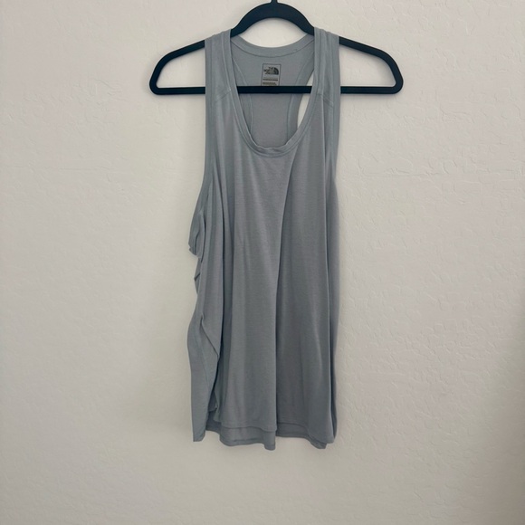 The North Face Tops - The North Face Light Gray Women's Racerback Tank Top - XL